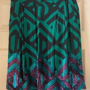 Anthropologie skirt with sequins